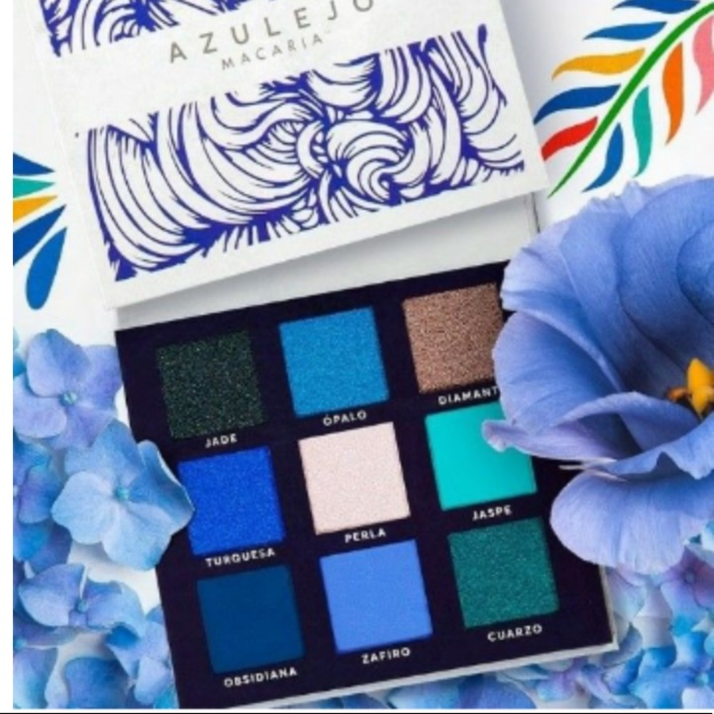 Macaria beauty azulejó 9 Shades eyeshadow palette